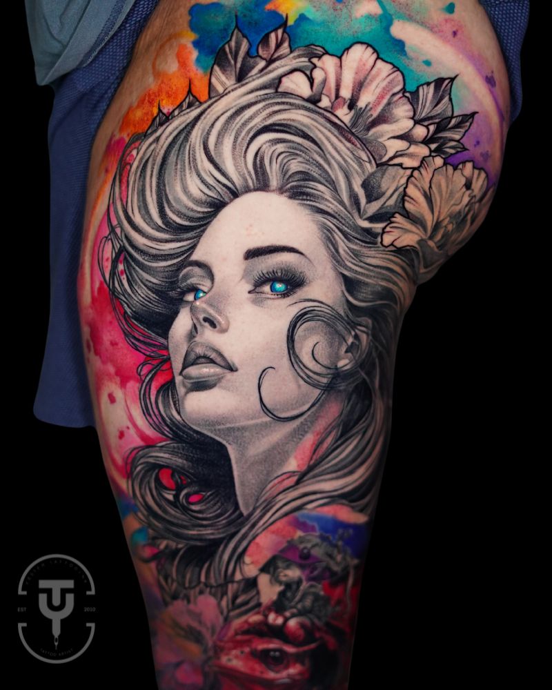 Best watercolor tattoo artist Kansas City