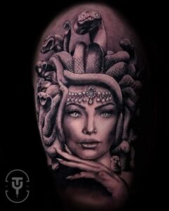 Kansas City Black and grey tattoo