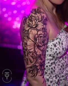 Kansas City Floral Tattoo