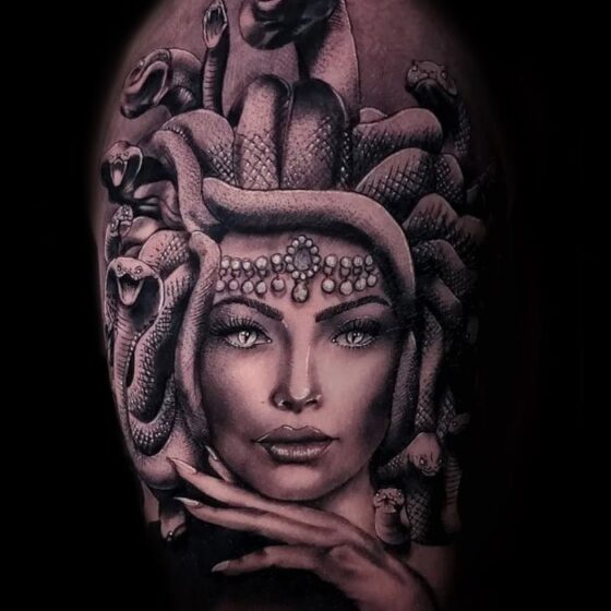 Medusa tattoo Kansas city