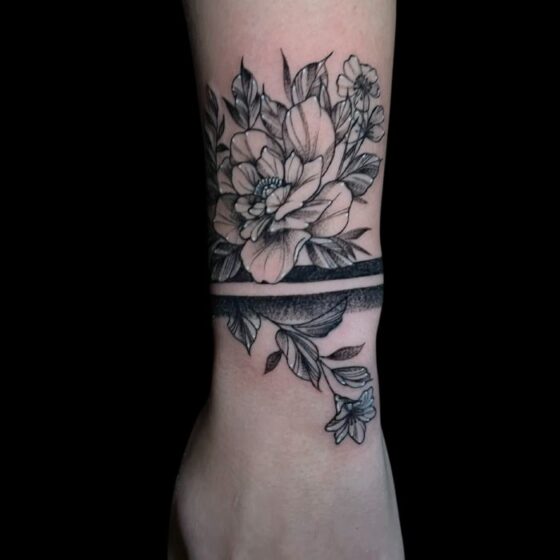 tatuajes de flores en Kansas city